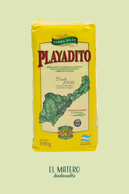 Playadito Yerba Mate 1Kg – Smooth & Balanced Traditional Argentine Mate