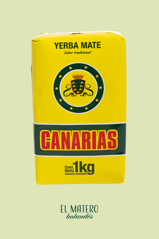 Canarias Yerba Mate 1KG – Traditional Argentine Mate, Rich & Smooth Flavor